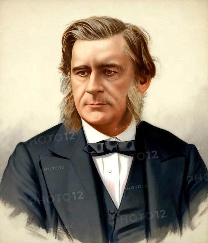 Thomas Henry Huxley, 1825 – 1895, English biologist and anthropologist, specialized in comparative anatomy, digitally edited