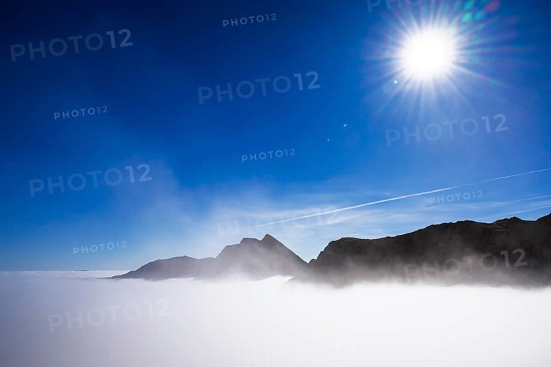 Snowdon Massif, Snowdon Range, Snowdonia, North Wales, UK
