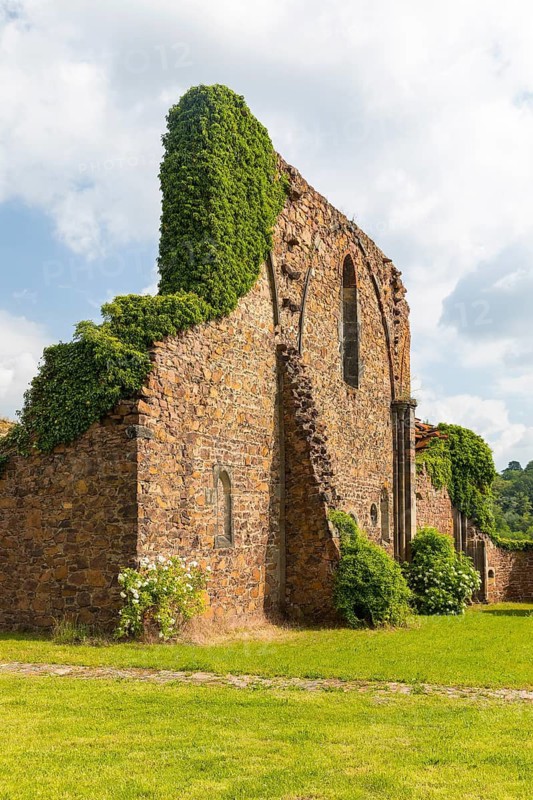 Holy Cross monastery ruins, Meissen, Saxony, Germany
