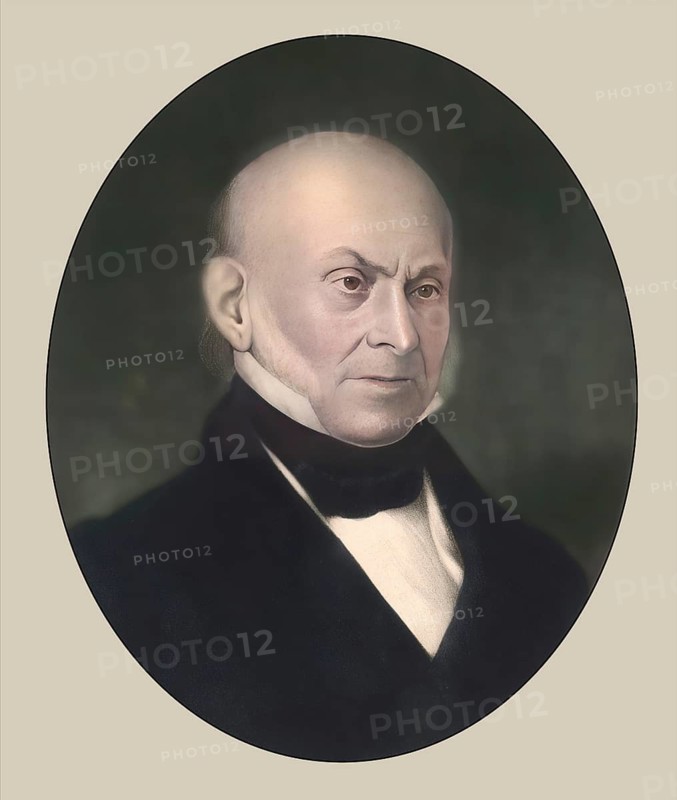 Portrait of John Quincy Adams, 1767-1848, 6th president of the United States