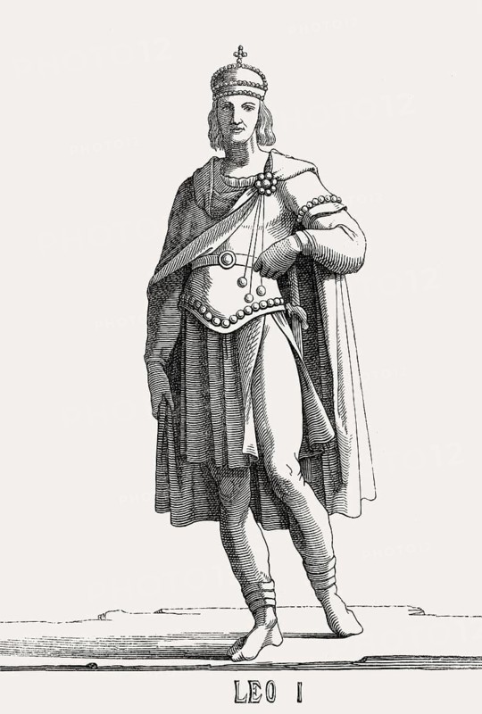 Leo I, 401-474, Eastern Roman Emperor from 457 to 474
