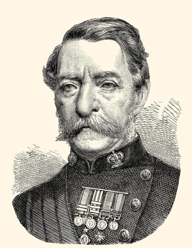 Robert Cornelis Napier, 1st Baron of Magdala, 1810 - 1890, a British field marshal