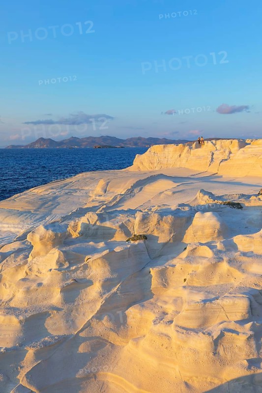 Rock formations, Sarakiniko, Milos Island, Greece