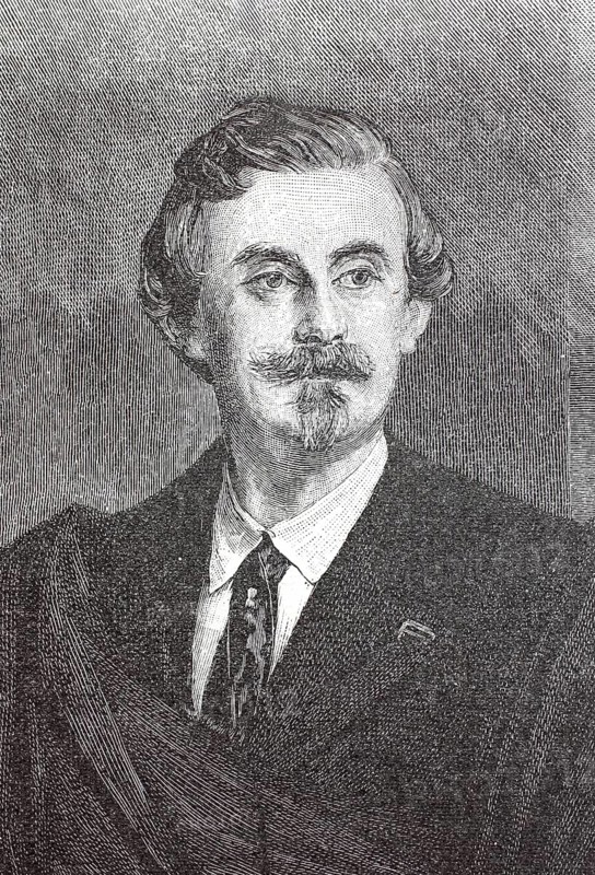 Alfred Ritter von Arneth, 10 July 1819 - 30 July 1897, Austrian historian and politician, digital reproduction of an original from the 19th century, historical
