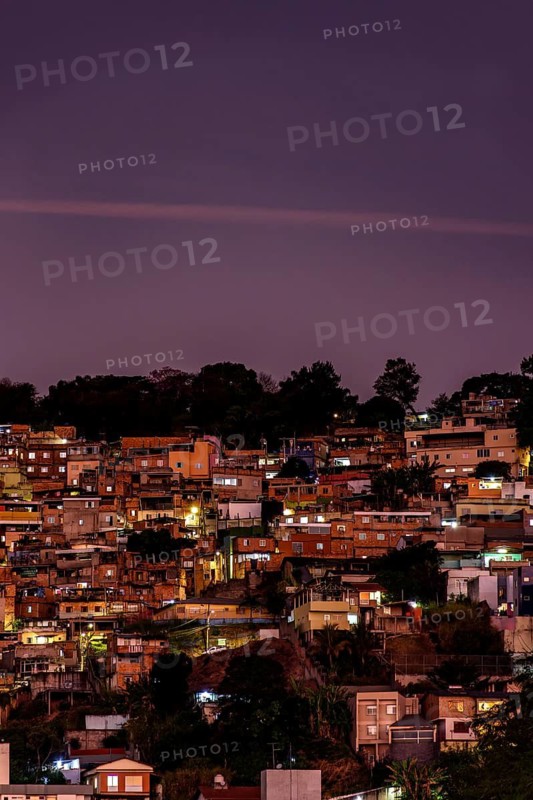 Serra Community on top of the hill in the city of Belo Horizonte Belo horizonte, Minas Gerais, Brazil