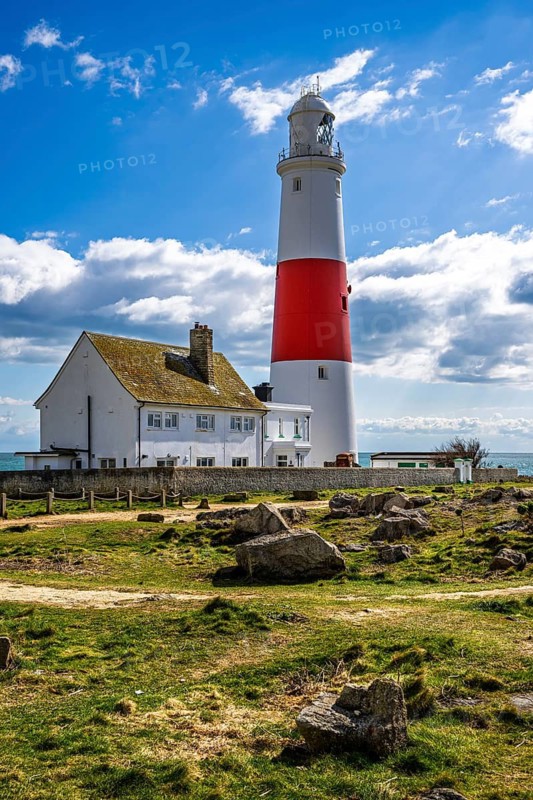 Portland Bill Lighthouse, Portland Bill, Isle of Portland, Dorset, England, United Kingdom