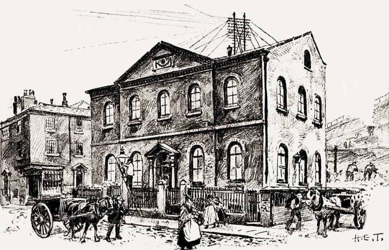 Gravel Lane Wesleyan Methodist Chapel, Blackfriars Street, Salford, Manchester, England, UK, 19th century