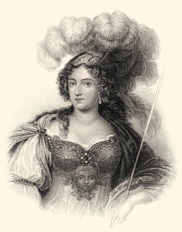 Frances Teresa Stewart, Herzogin von Richmond und Lennox, 1647-1702, ein prominentes Mitglied des Hofes während der Restauration