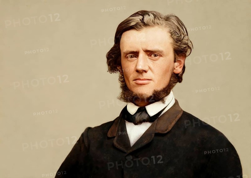 Portrait of Georg Balthazar von Neumayer, Ritter von Neumayer, 1826 – 1909, German polar explorer, geographer and geophysicist, best known for cooperation of meteorology and scientific observations, digitally optimized
