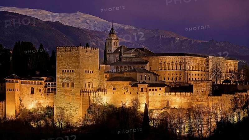 Spain, Andalucia, Granada, Alhambra, Grenada, Spain