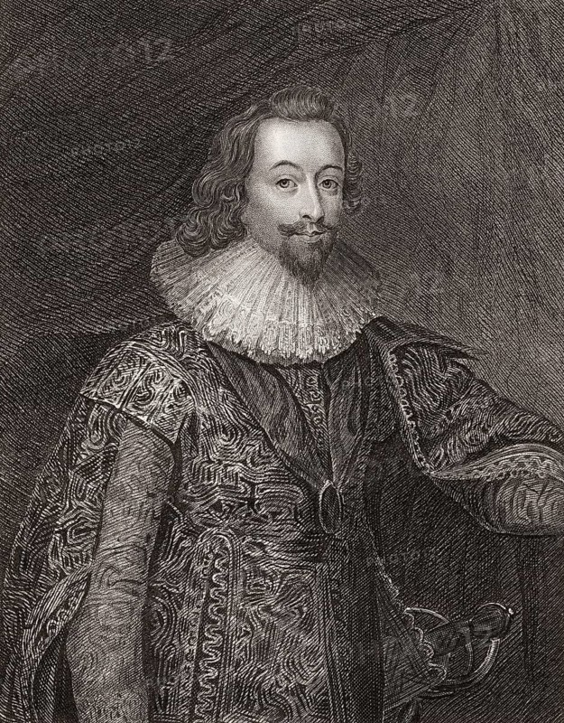 George Villiers, 1st Duke of Buckingham, 1592-1628, an English statesman