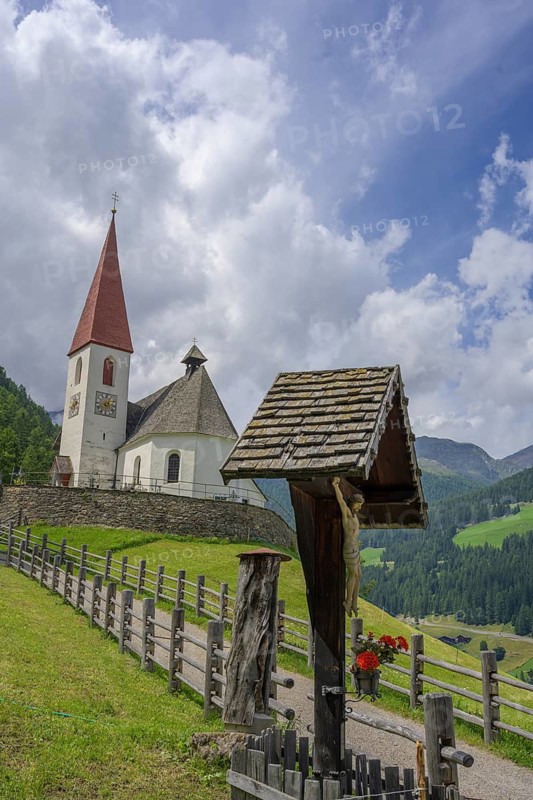 Church of St Gertraud, Ulten, South Tyrol, Italy