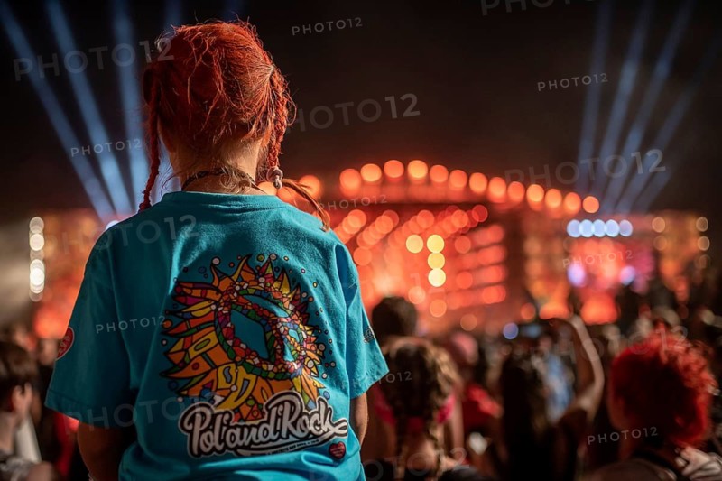 02.08.2018 Kostrzyn Nad Odra 24. Pol'andRock Festival n/z uczestnicy fani fot. P.Dziurman/REPORTER