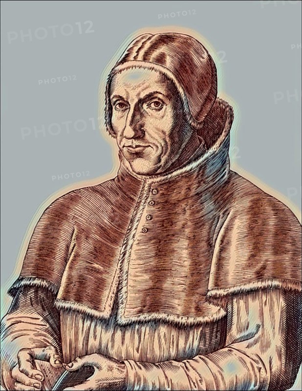 Pope Adrian VI, 1459 – 1523, Bishop of Rome from 1522 to his death