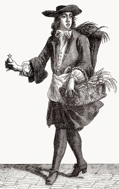 Reisender Giftverkäufer, um 1690