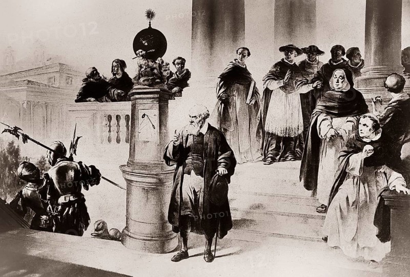Galileo Galilei before the Roman Inquisition, 1632