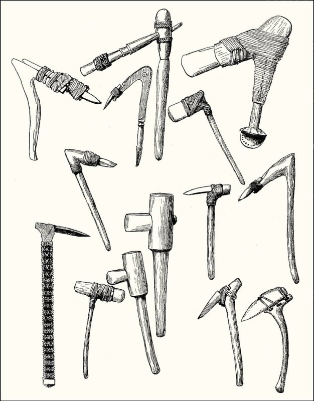 Stone axes from the Later Stone Age