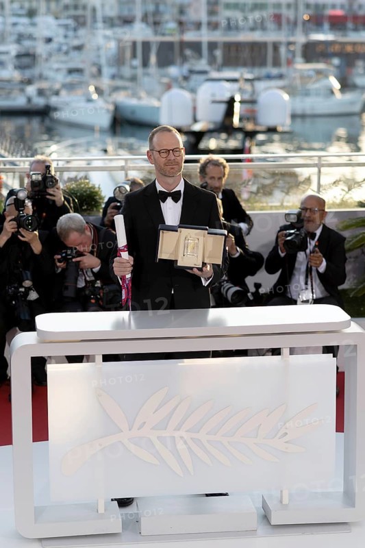 Cannes, France - 24.5.2024: Joachim Trier, winner Grand Prix for the film Affeksjonsverdi' (Sentimental Value) during the photocall with the awards during the Closing Ceremony at the 78th Cannes International Film Festival. The film festival will take place from 13 to 24 May 2025