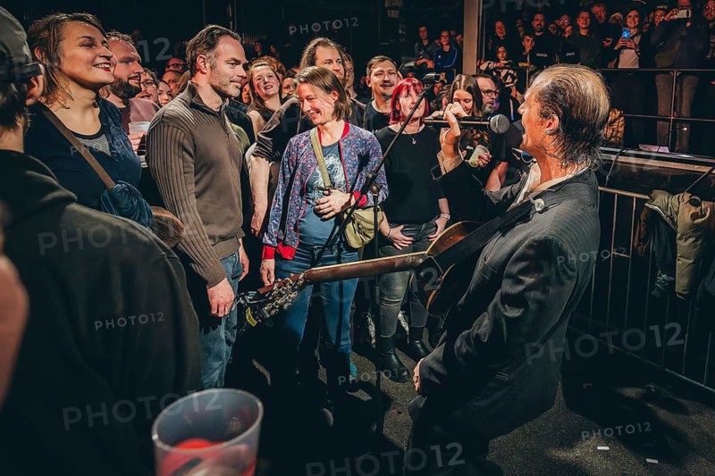 Singer Ben Hartmann from Billions live in the audience on 10 years of cocaine and raspberry ice cream tour 2026 in Berlin ballroom Kreuzberg on 05.02.2026