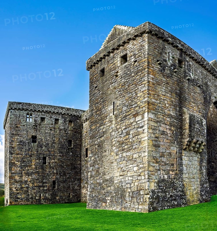 Hermitage Castle, Hermitage Water, Liddesdale, Roxburghshire, Newcastleton, Hawick, Scotland, UK