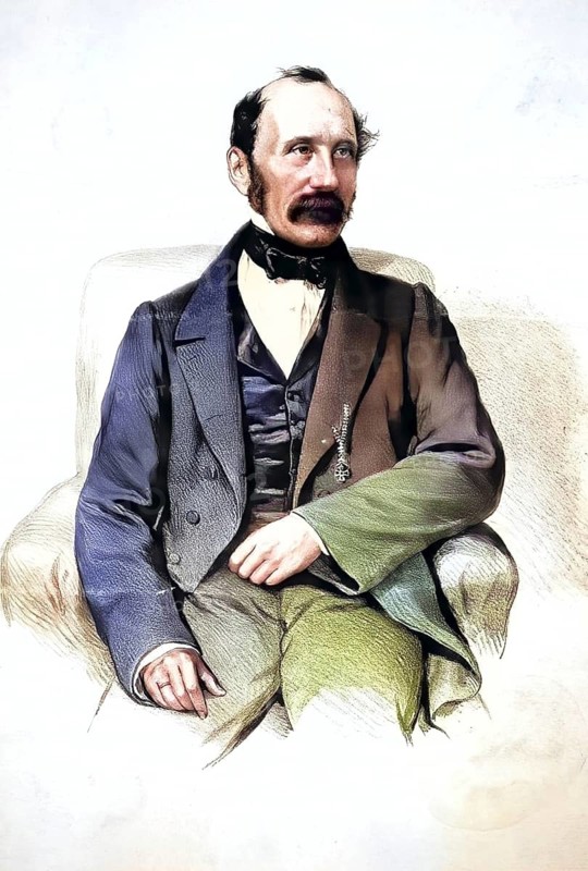 Ernst Seelig (1819-1874), Dr juris, civil servant, Historical, digitally restored reproduction from a 19th century original, Record date not stated