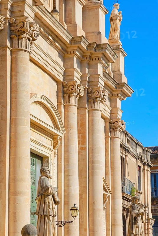 San Francesco church, Catania, Sicily, Italy