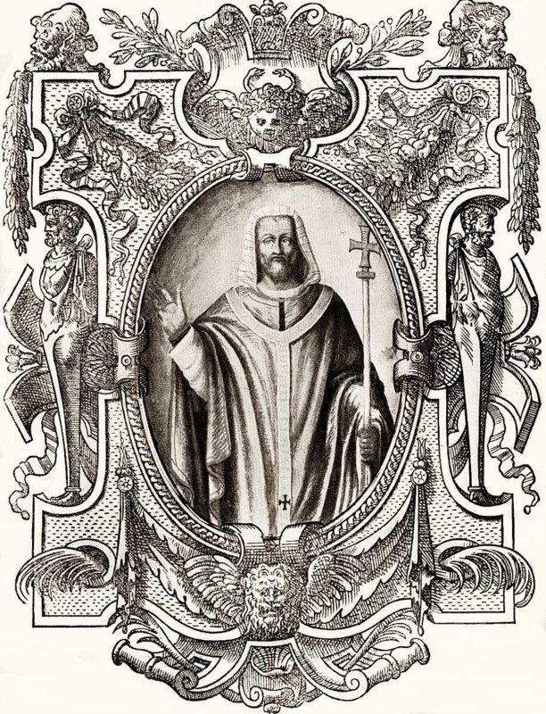 Saint Nicholas I, was Pope from 858 to his death in 867