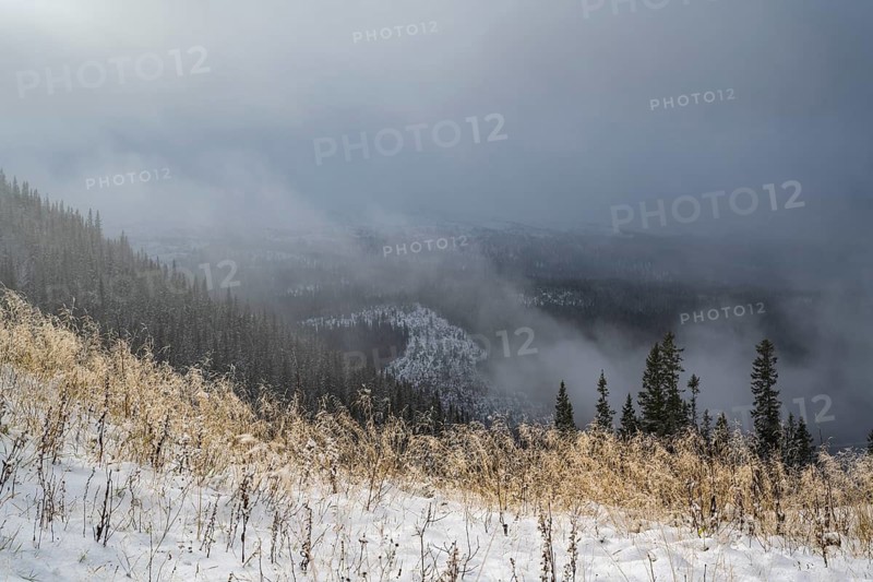 Winter atmosphere, Åre, Jämtland, Sweden, October 2021