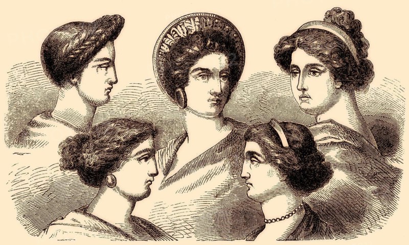 Traditional hairstyles in ancient Greece