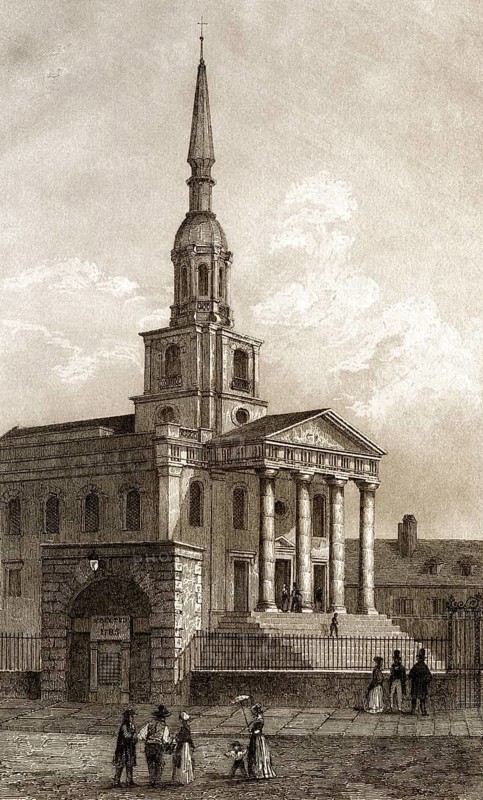 St. Leonard's, eine alte Pfarrkirche, Shoreditch, London Borough of Hackney, 18.