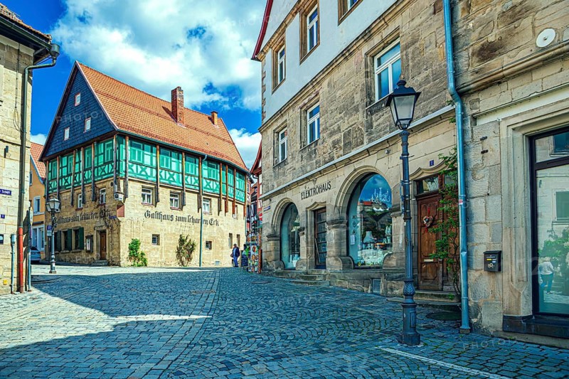 Melchior-Otto-Platz in Kronach, Germany