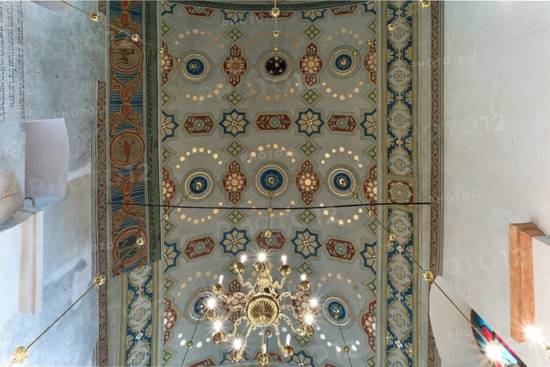 Vault of the Remuh synagogue in the Jewish district of Kazimierz, Krakow, Poland