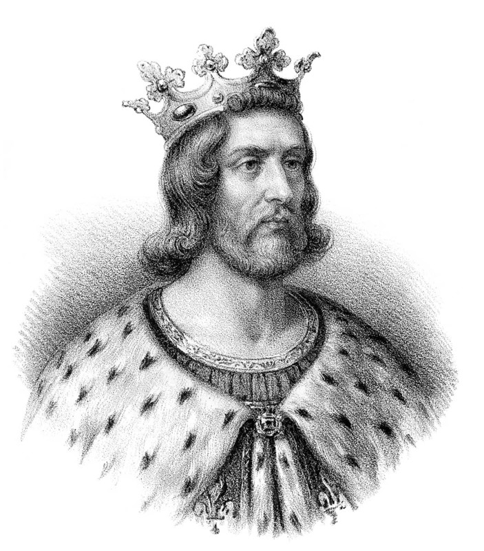 Thierry III, Theoderic, Theodoric, Theuderic III, or Theuderich III., 654-691, king of Neustria, Burgundy, Austrasia, king of all the Franks