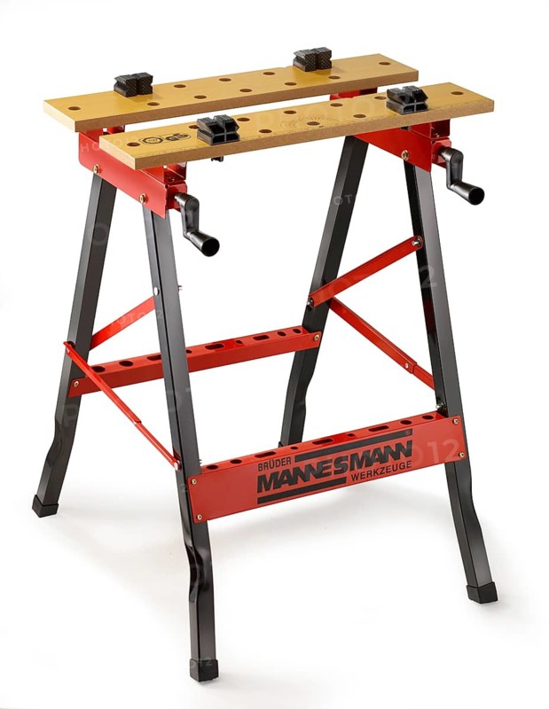 Mannesmann workbench in front of a white background, studio shot