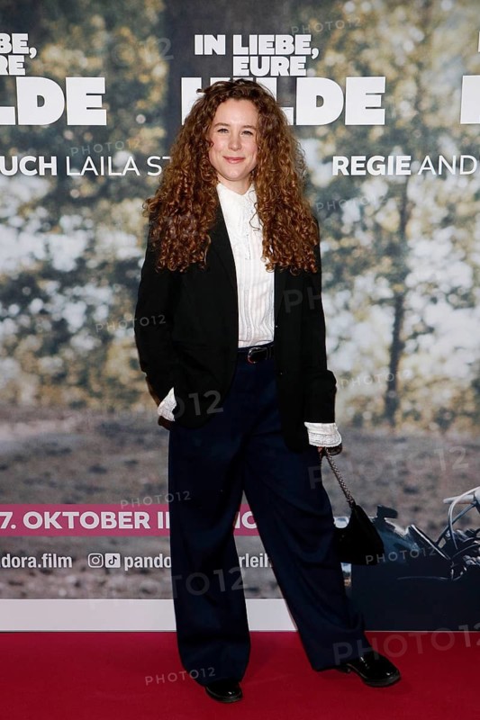 Klara Deutschmann at the premiere of IN LIEBE, EURE HILDE at the cinema in Berlin's Kulturbrauerei, Berlin on 14 October 2024
