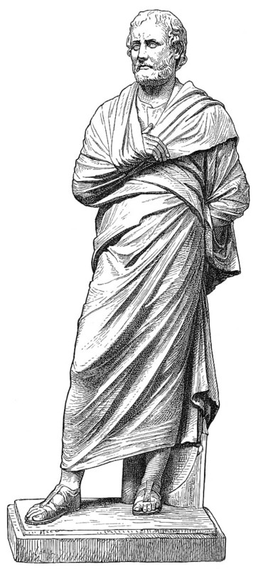 Aeschines, 389-314 BC, a Greek statesman and orator of ancient Athens