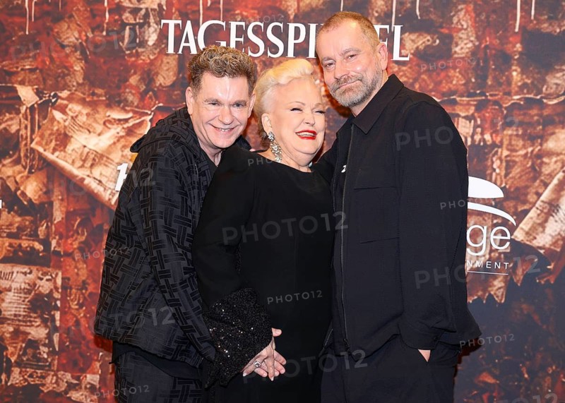 Peter Plate, Angelika Milster and Ulf Leo Sommer at the premiere - We Are Alive - The Berlin Musical on 21.03.2026 at the Theater des Westens