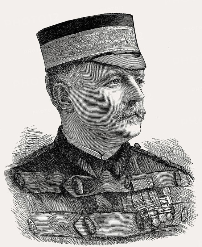 Lieutenant-General Sir Herbert Taylor MacPherson, 1827 – 1886, Commander of the Indian Contingent During the Recent Campaign in Egypt, From British Battles on Land and Sea, by James Grant