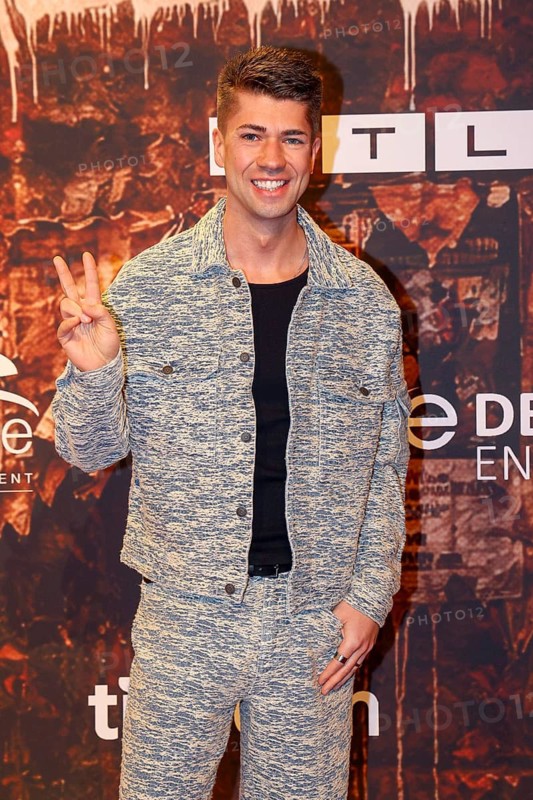 Maximilian Seitz at the premiere - We Are Alive - The Berlin Musical on 21.03.2026 at the Theater des Westens