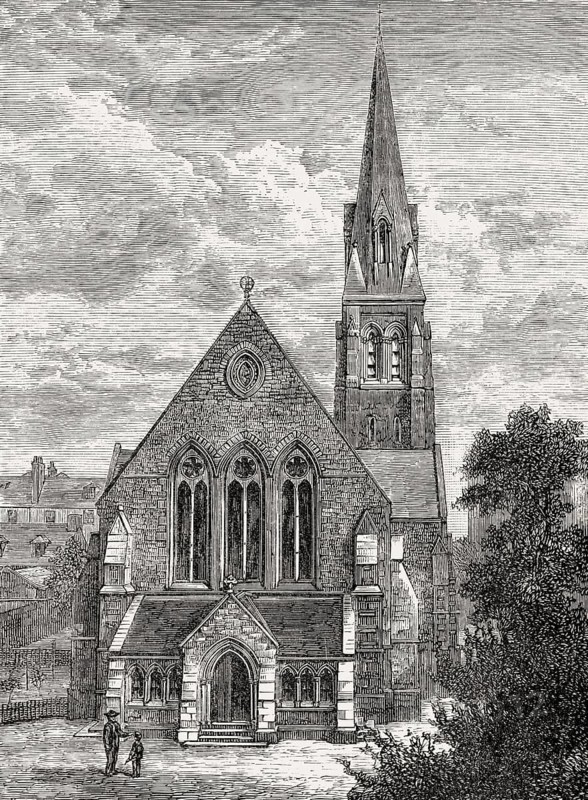 St James's Episcopal Church and Hall, Leith, Edinburgh, Scotland, 19th century