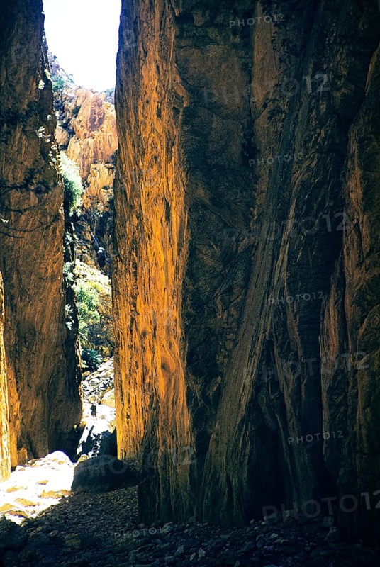 Standley Chasm Gorge, West MacDonnell Ranges, Northern Territory, Australia Expedition of the Melbourne Grammar School 1956