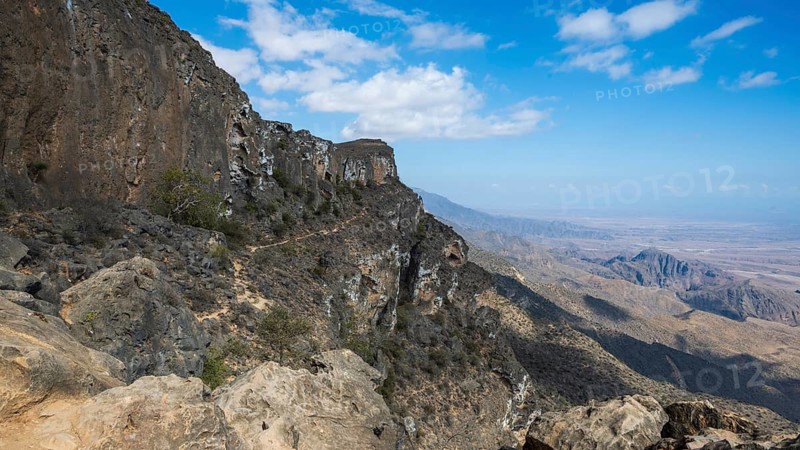 Mountains and views, Jabal Samhan, Oman