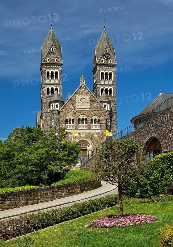 Roman Catholic parish church in Clerf or French Clervaux or Luxembourgish Cliärref or Klierf, Duchy of Luxembourg