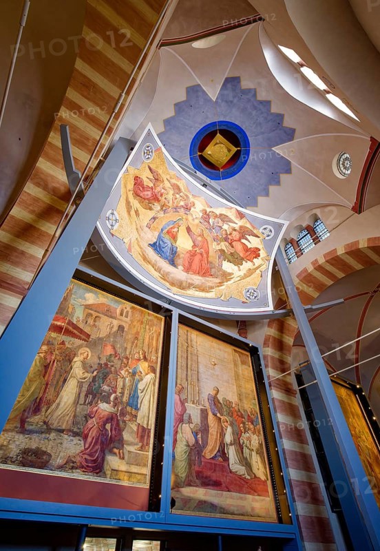 Kaisersaal, Kaiserdom, the cathedral of Speyer, interior view, Speyer, Rhineland-Palatinate, Germany
