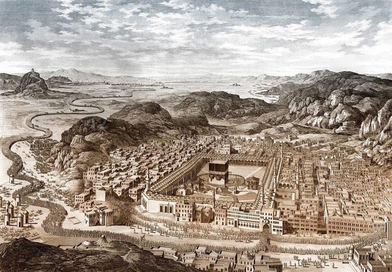 City of Mecca Mecca, Saudi Arabia, 19th century
