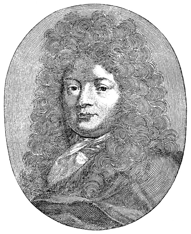 Paul Freiherr von Fuchs, 1640- 1704, statesman of Prussia, 17th century, Germany, Europe, Portrait von Paul Freiherr von Fuchs, 1640- 1704, brandenburgisch-preußischer Minister