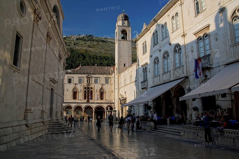 Europe, Croatia, view of Dubrovnik, Dubrovnik, Croatia