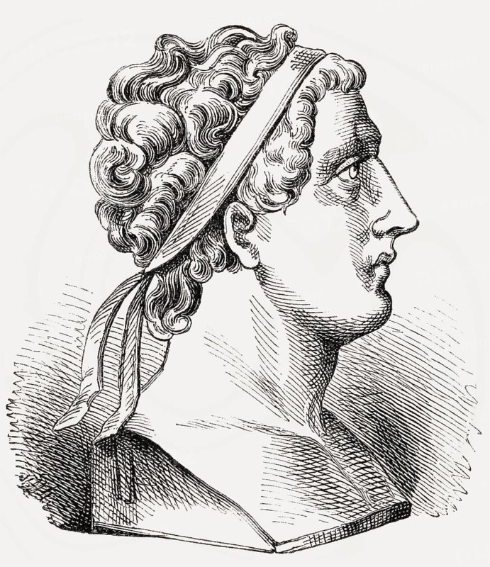 Antiochus III the Great, c. 241–187 BC, a Hellenistic Greek king, the 6th ruler of the Seleucid Empire