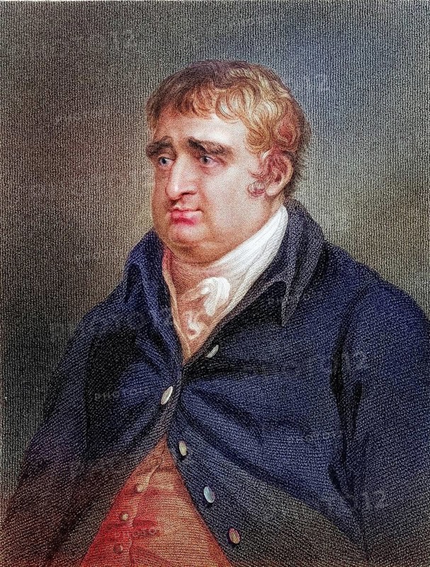 Charles James Fox, 1749-1806, Britain's first Foreign Secretary. Copper engraving by S. Freeman after H. Richter, Historical, digitally restored reproduction from a 19th century original, Record date not stated