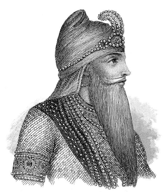 Maharaja Ranjit Singh, 1780 - 1839, the founder of the Sikh Empire, Maharaja Ranjit Singh, 1780 - 1839, Löwe vom Punjab, ein Sikh und der erste Herrscher des Punjab